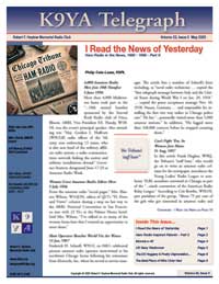 K9YA Telegraph - May 2025